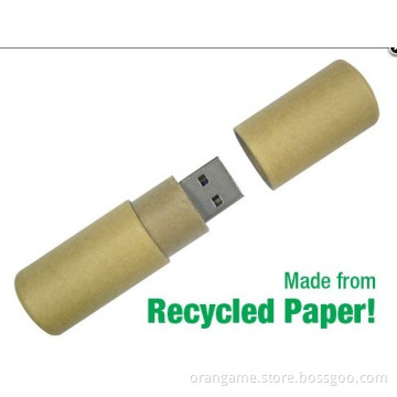 High Quality Ecofriendly USB 2.0 Paper USB Flash Drive